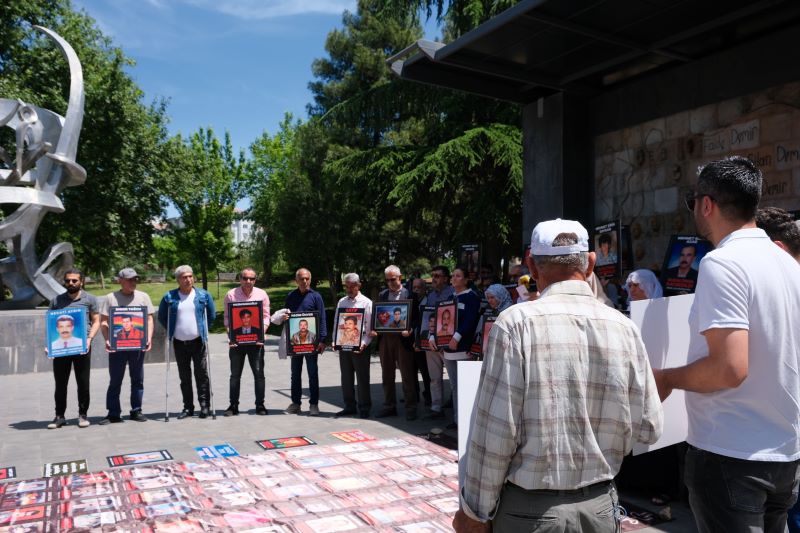 Kayıp Yakınları 848. Hafta Eylemi: Mehmetcan Ayşin’in Akıbeti Soruldu