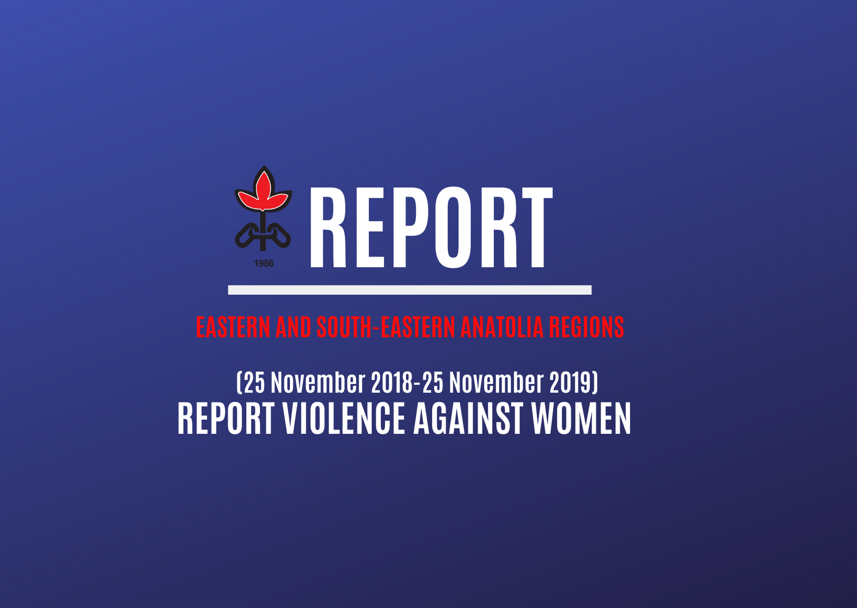 HRA REPORT VIOLENCE AGAINST WOMEN / (25 November 2018-25 November 2019)