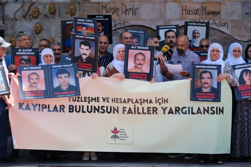 Kayıp Yakınları 849. Hafta Eylemi: Mehmet Şerif Avşar’ın Failleri Soruldu