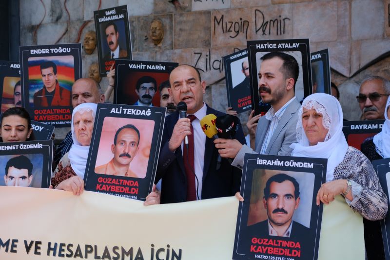 Kayıp Yakınları 849. Hafta Eylemi: Mehmet Şerif Avşar’ın Failleri Soruldu