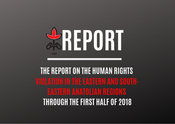 THE REPORT ON THE HUMAN RIGHTS VIOLATION IN THE EASTERN AND SOUTH-EASTERN ANATOLIAN REGIONS THROUGH THE FIRST HALF OF 2018